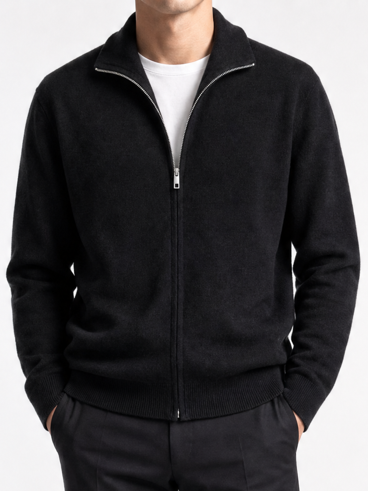 The Standard Merino Full-Zip